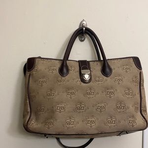 COPY - Vintage rare brown Dooney & Bourke Satchel laptop bag y2k